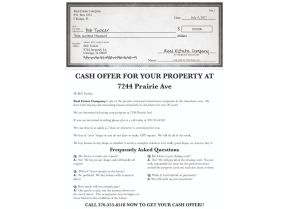 81299 Cash Offer Letter - Black & White
