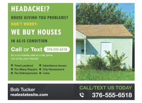 Housing Headache Postcard