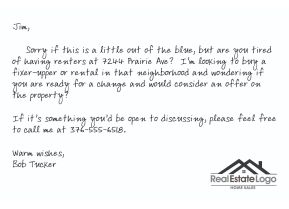 81299 Personalized Notecard - Black & White