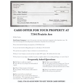 81299 Cash Offer Letter - Black & White