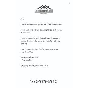 Compact Letter - Black & White