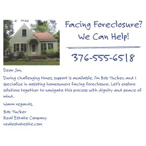 Foreclosure Postcard