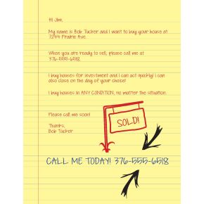 Yellow Notebook Letter - Color